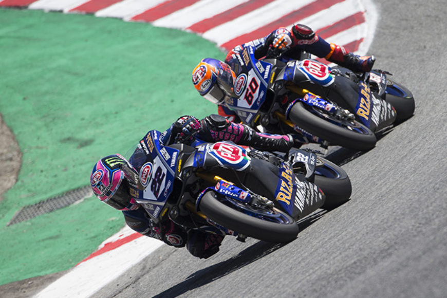 YAMAHA SIGUE LUCHANDO EN EL TOP 5 DEL WORLDSBK